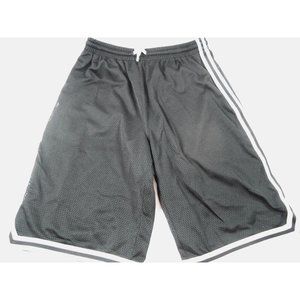 Prospirit Athletic Gear Women Shorts Mesh Black Elastic Draw String Bermuda 14/1